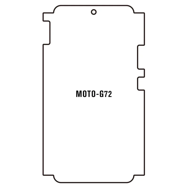 Sunshine Motorola G72 Predná Hydrogél ochranná fólia Strih: Predná časť a rám, Typ fólie: Číra