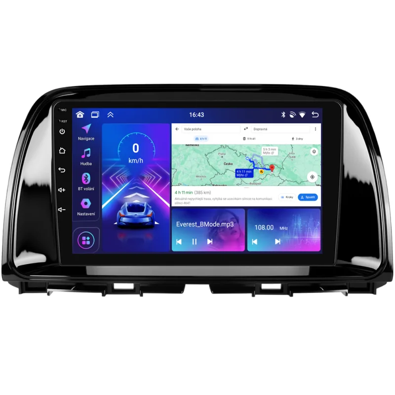Bmode 2DIN autorádio BEV73 Android, Mazda CX-5 B106/A8033