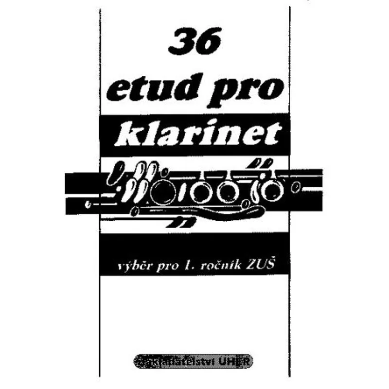 36 etud pro klarinet