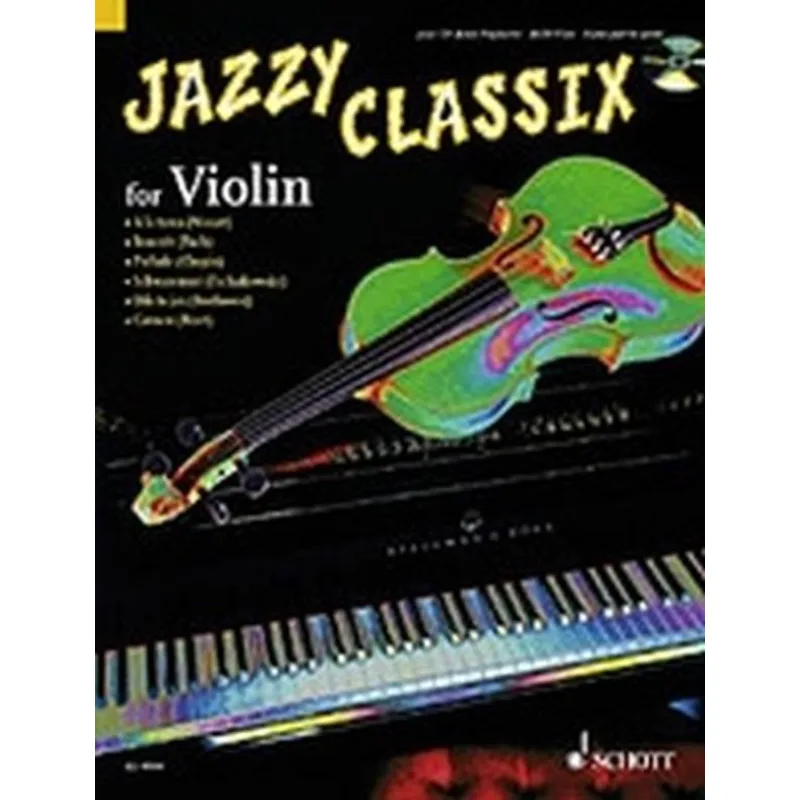 Schott Music Jazzy Classix for Violin + CD