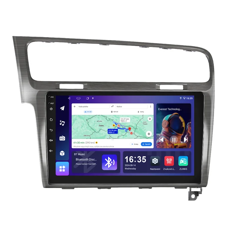 Isudar 2DIN autorádio T68B-IEV11 Android, Volkswagen Golf VII B126