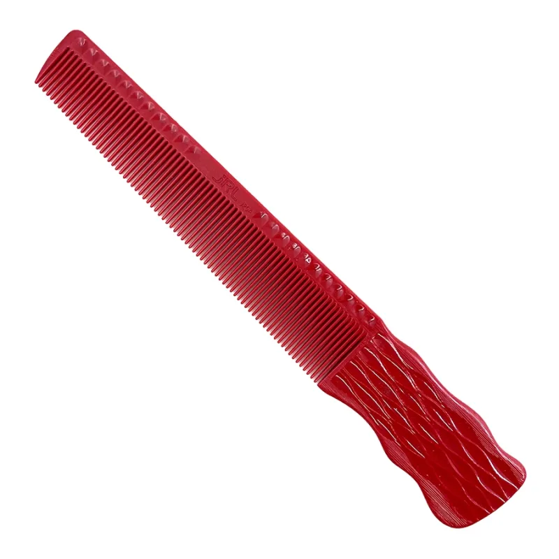 JRL Professional Výtratový hrebeň JRL Barber comb J204 - červený
