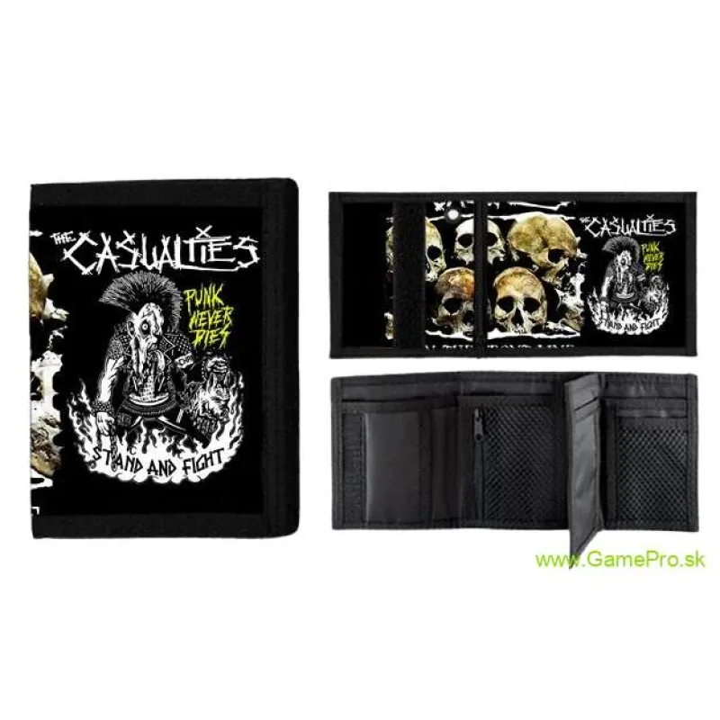 Casualties Punk Never Dies (peňaženka)