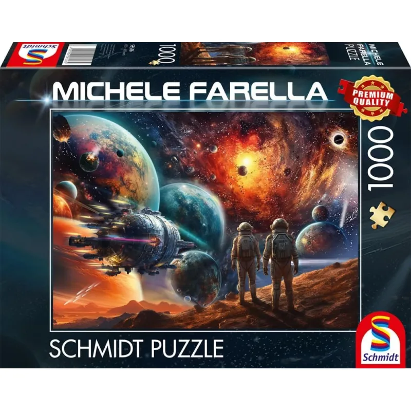 Puzzle Schmidt 1000 dielikov Kozmické farby, cesta do vesmíru