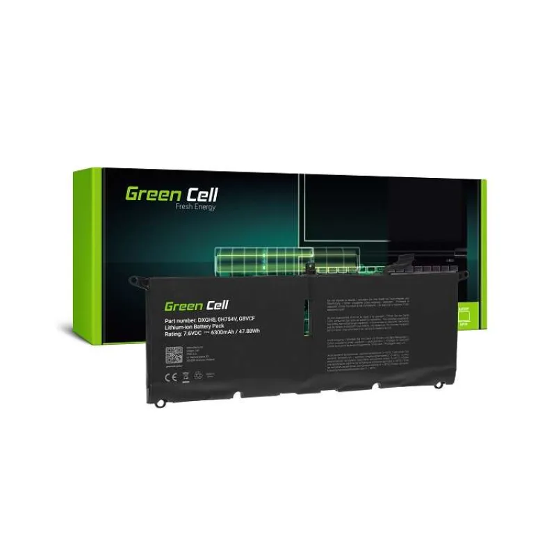 Green Cell Battery DXGH8 for Dell XPS 13 9370 9380, Dell Inspiron 13 3301 5390 7390, Dell Vostro 13 5390 (DE143)