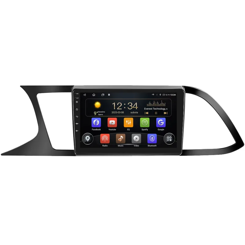 Isudar 2DIN autorádio T72-IEV71 Android, Seat Leon III B464