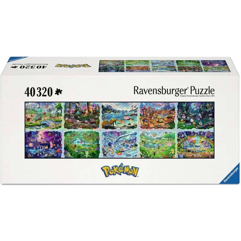 Puzzle Ravensburger 40320 dielikov Pokémon