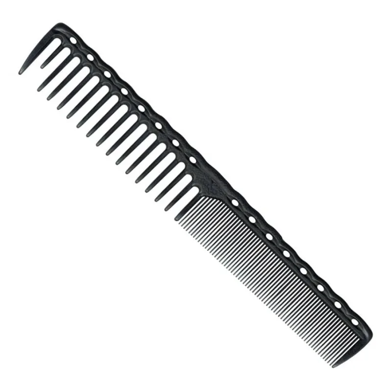 Y.S.PARK Professional Strihací hrebeň pre pokročilých technikov Y.S. PARK Cutting comb YS-332 - čierny