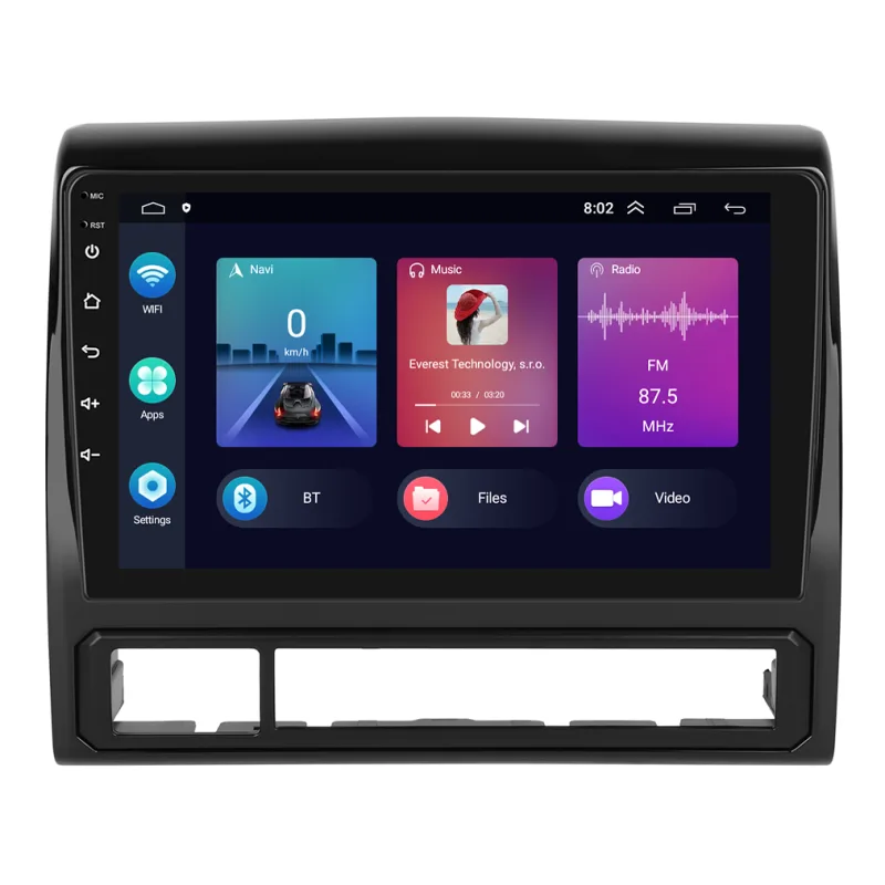 Podofo 2DIN autorádio PEV207 Android, Toyota Hilux VII, Tacoma II B067/A8446