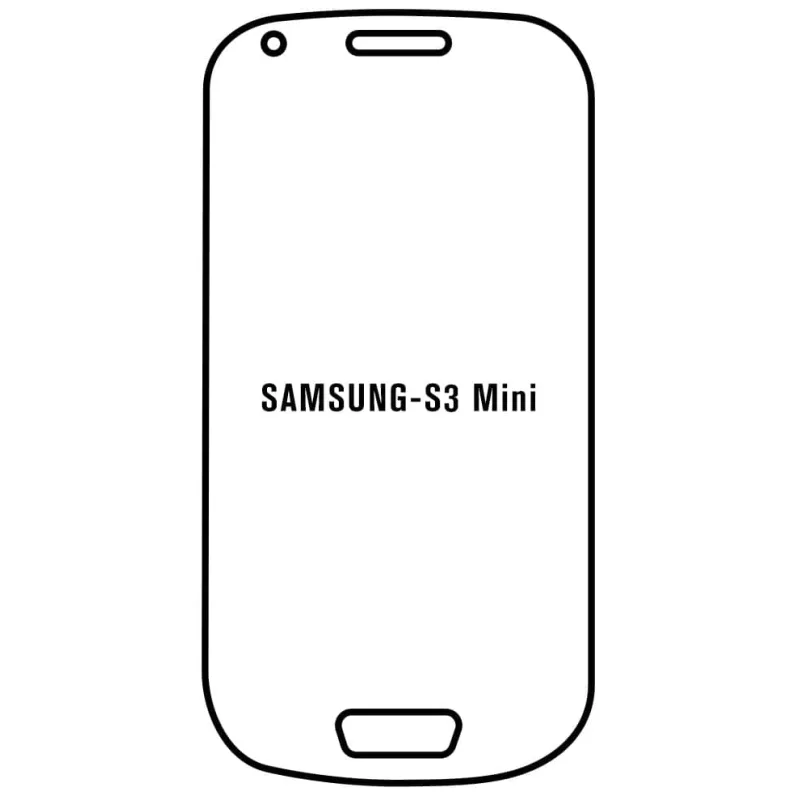 Sunshine Samsung S3 Mini Predná Hydrogél ochranná fólia Strih: Kompatibilná s krytom, Typ fólie: Matná