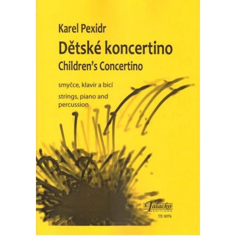 Talacko Editions Dětské koncertino (smyčce, klavír a bicí)