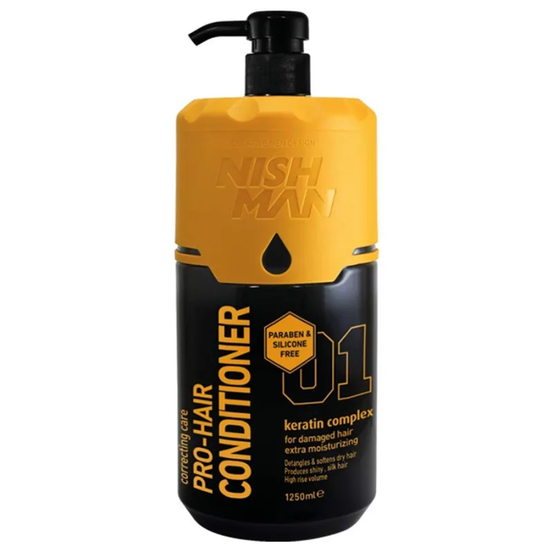 Pánsky keratínový kondicionér na vlasy NISH MAN Pro-hair conditioner 1250 ml
