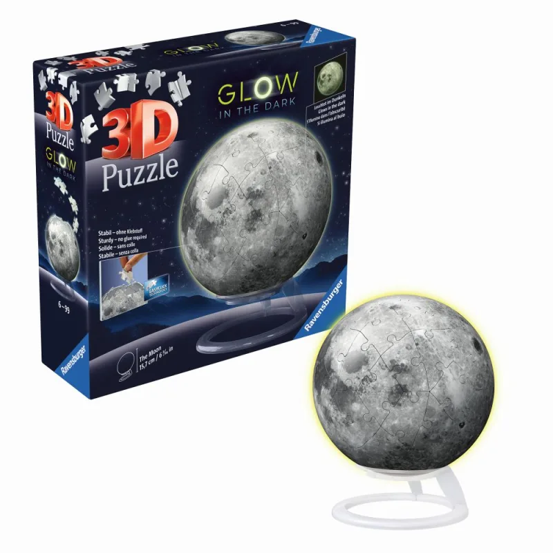 Ravensburger Puzzle-Ball Mesiac svietiaci v tme