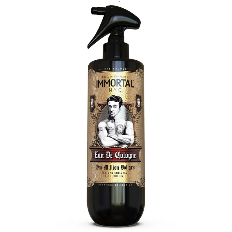 Kolínska v spreji IMMORTAL NYC One million dolárov Eau de Cologne 500 ml