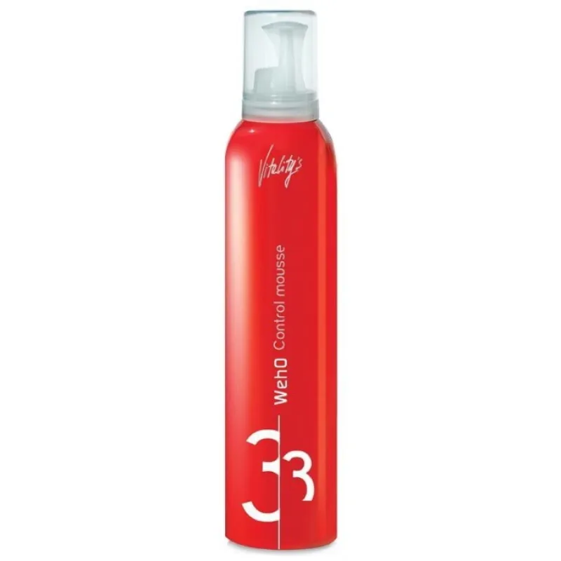 VITALITYS WeHo Control Mousse 200ml - penové tužidlo pre objem i dlhých vlasov