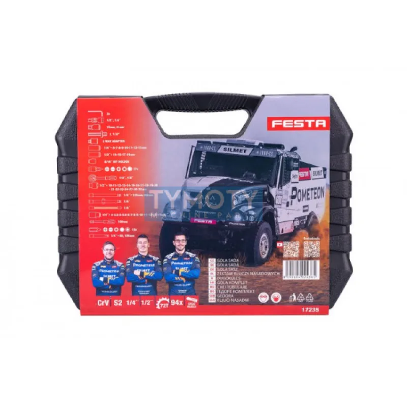 Gola sada CrV 94 ks 1/4"-1/2" EDÍCIA DAKAR, FESTA 17235