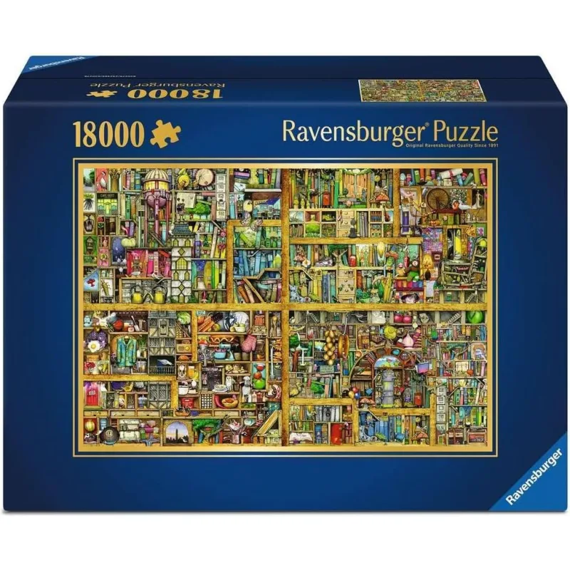 Ravensburger Puzzle Kúzelná knižnica 18000 dielikov