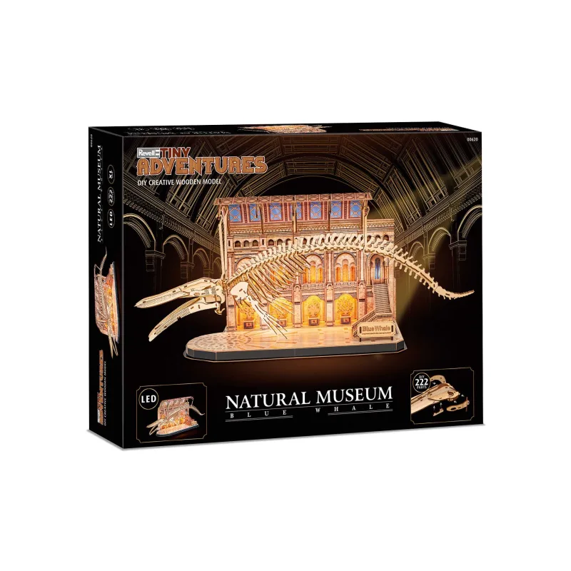 Revell Tiny Adventures REVELL 00620 - Natural Museum "Modrá veľryba"