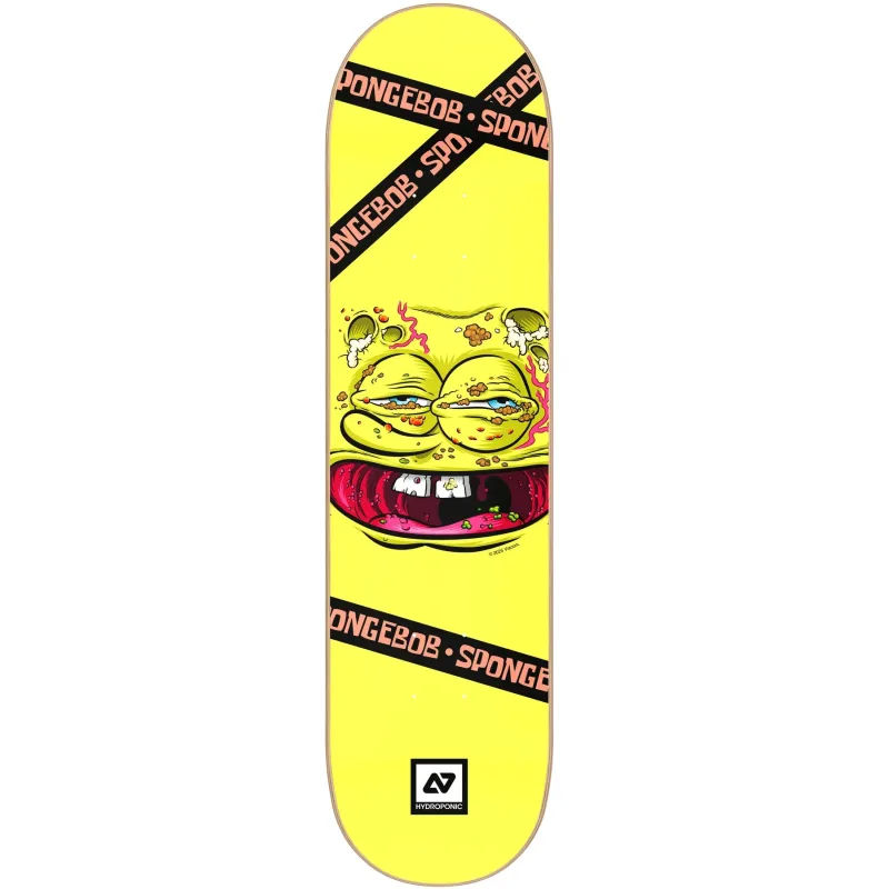 Hydroponic X Spongebob Skate Doska (8"|Žltá)