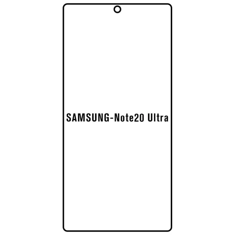 Sunshine Samsung Note20 Ultra Predná Hydrogél ochranná fólia Strih: Predná 2, Typ fólie: Proti modrému svetlu