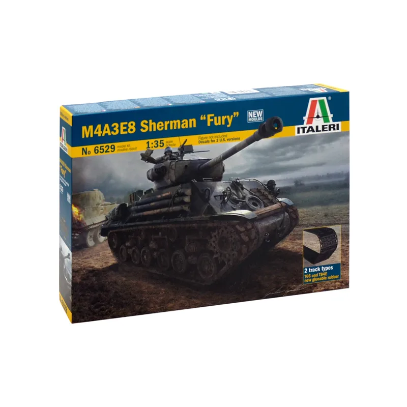 Italeri Taleri Model Kit tank 6529 - M4A3E8 SHERMAN (1:35)