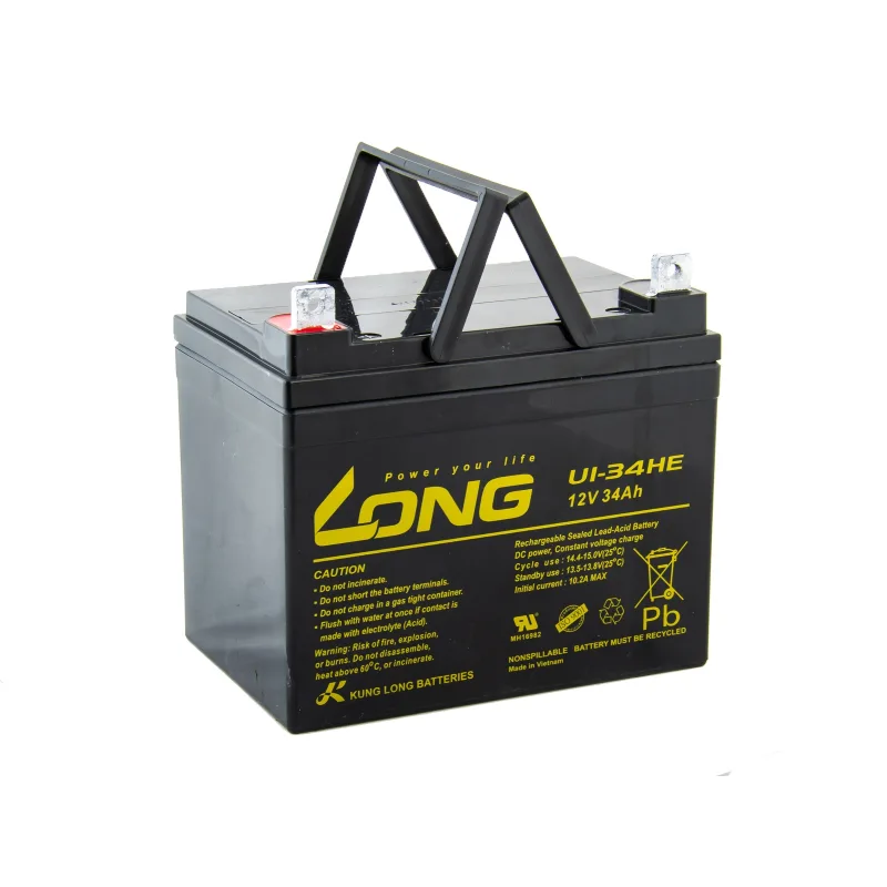 AVACOM LONG baterie 12V 34Ah F4 DeepCycle (U1-34HE) PBLO-12V034-F4AD