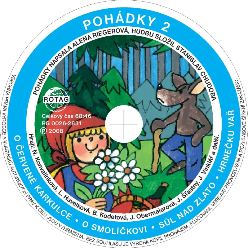 Rotag České lidové pohádky 2 - audiokniha (CD)