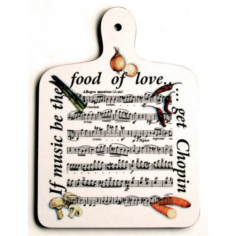 Music Gift Company Chopin Board - Food of Love