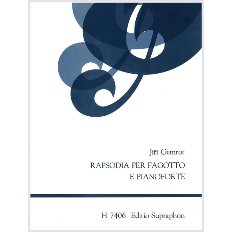 Bärenreiter Rapsodia per fagotto e pianoforte