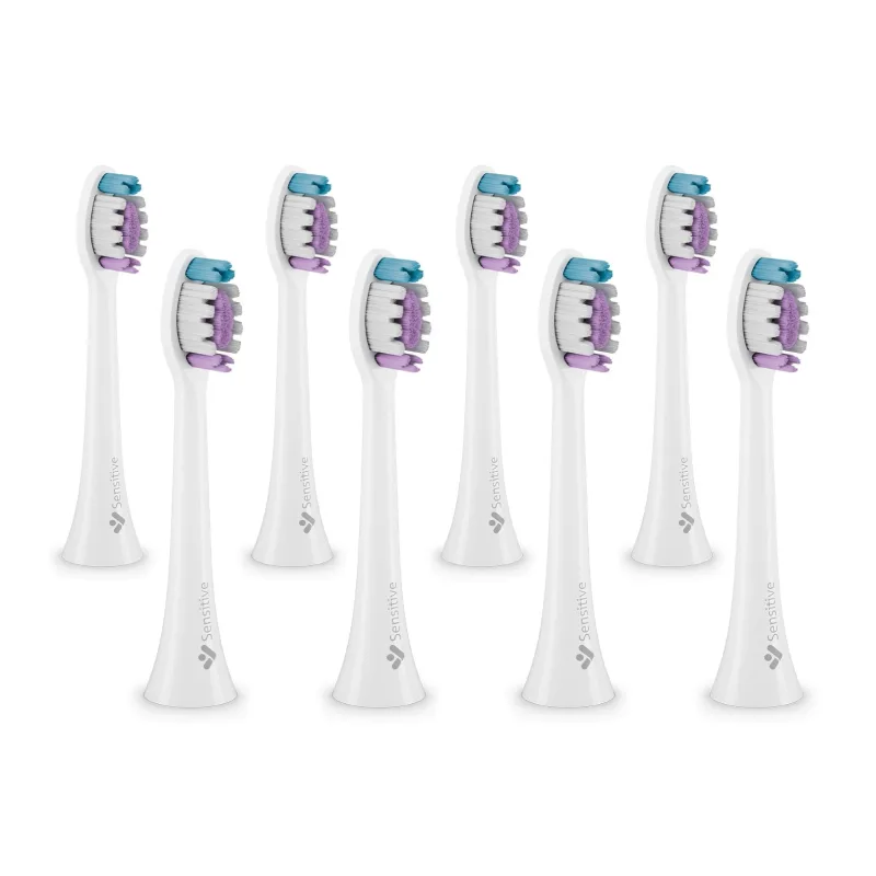 TrueLife SonicBrush Clean-series heads Sensitive white 8 pack…