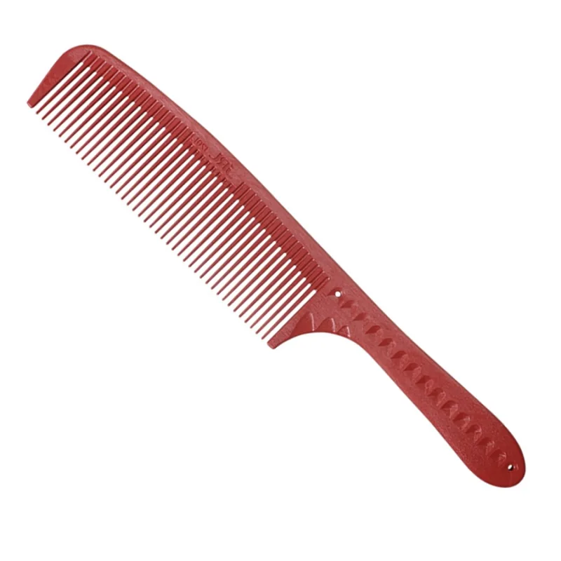 JRL Professional Barber hrebeň JRL Barbering comb J201 - červený