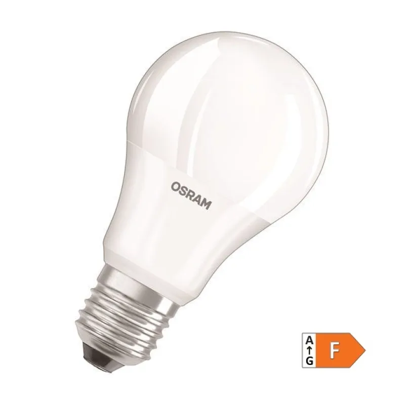 Osram LED VALUE CL A FR 60 9W/840 E27 4000K biela