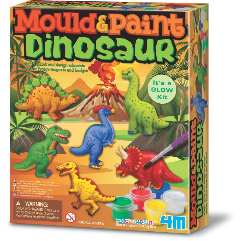 4M mac toys Výroba a maľovanie - dinosaury