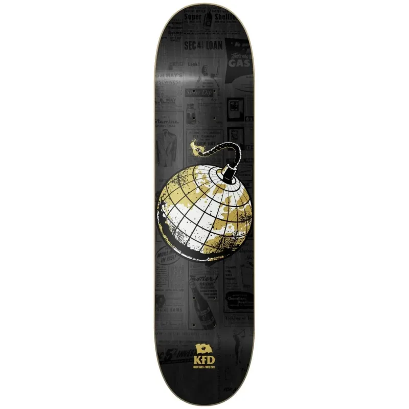 KFD Premium Bomb Skate Doska (8.375"|Gold)
