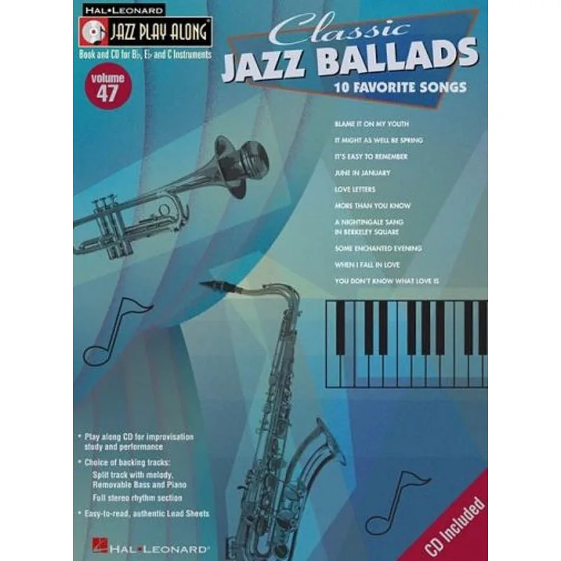 Hal Leonard Classic Jazz Ballads + CD