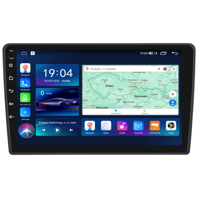 Everest 2DIN autorádio EVT202 Android, Citroen Berlingo II / Peugeot Partner II EVT-UN06M/A7878