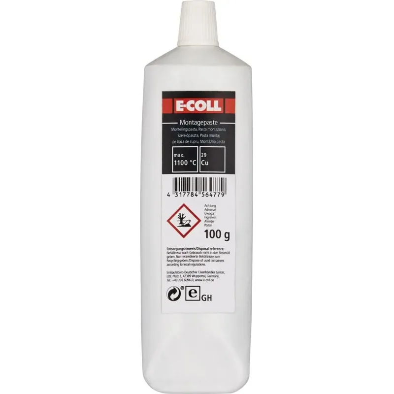 Pasta E-COLL EE 100g, montážna, medená