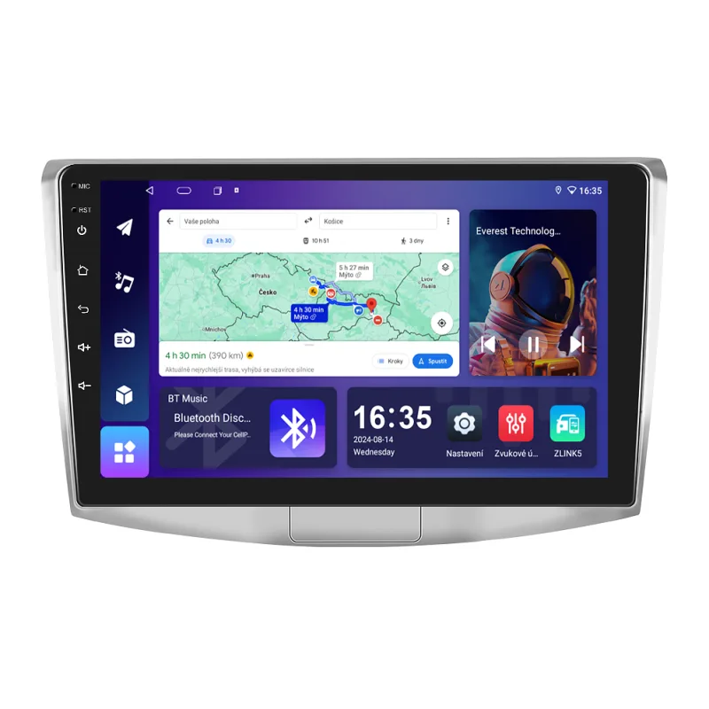 Isudar 2DIN autorádio T68B-IEV20 Android, Volkswagen Passat B6, B7, CC B179
