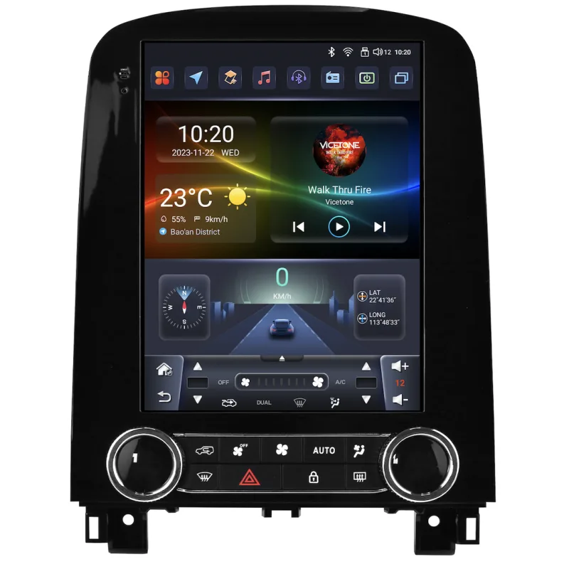HIZPO RNSC9701 Autorádio 9,7“ Android pro Renault Scenic Model: 6S9701 (6+64GB) CHR3404_6S9