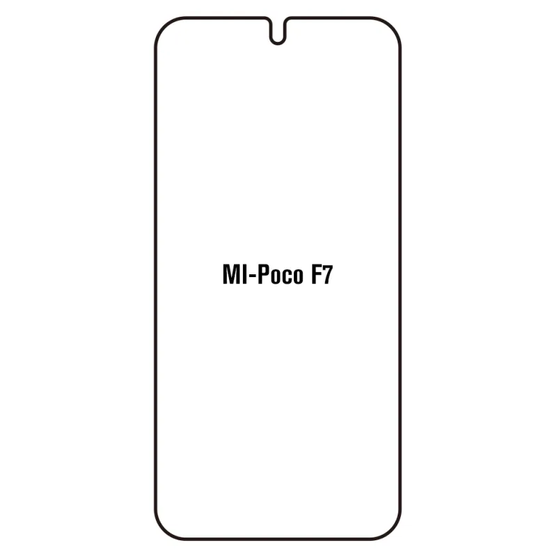 Sunshine Xiaomi Poco F7 Predná Hydrogél ochranná fólia Strih: Kompatibilná s krytom 2, Typ fólie: Anti-Spy (Privacy)