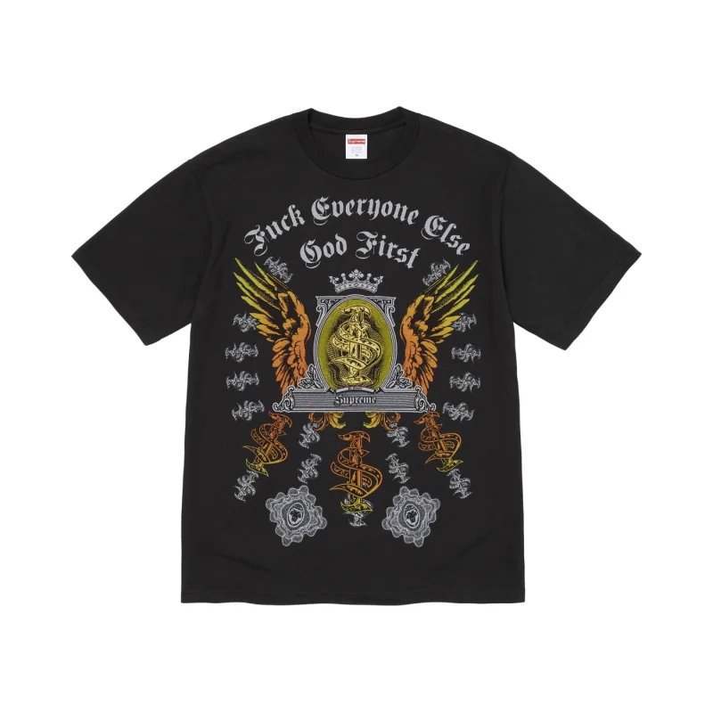 Supreme Money Tee Black - L
