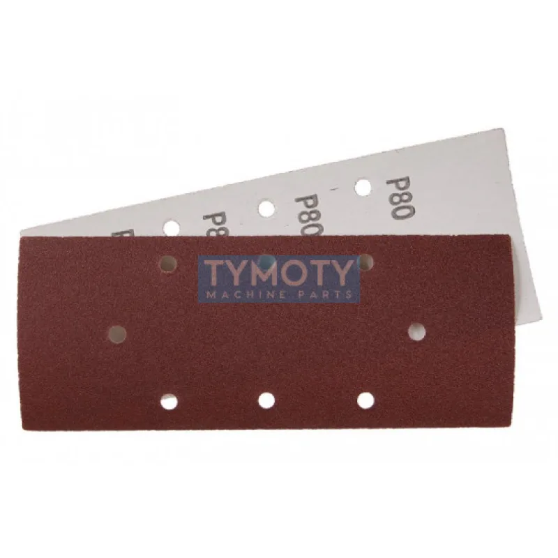 Papier brúsny 93x230mm P80 8 otvorov 5ks