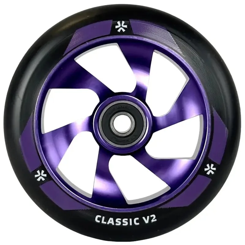Koliesko Union Classic V2 110mm Black/Polished Purple
