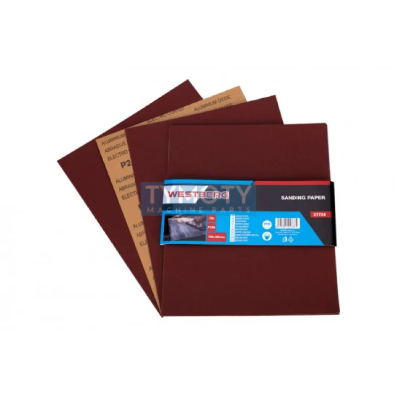 Papier brúsny WESTBERG 230x280mm P240 10ks
