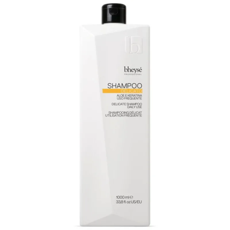 BHEYSÉ Professional Delicato Shampoo 1000ml - šampón s keratínom a Aloe Vera pre denné umývanie