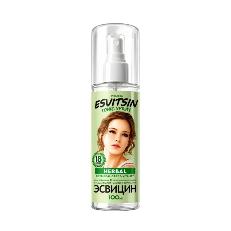 Vitateka Bylinné tonikum v spreji na podporu rastu vlasov Esvitsin - 100 ml -