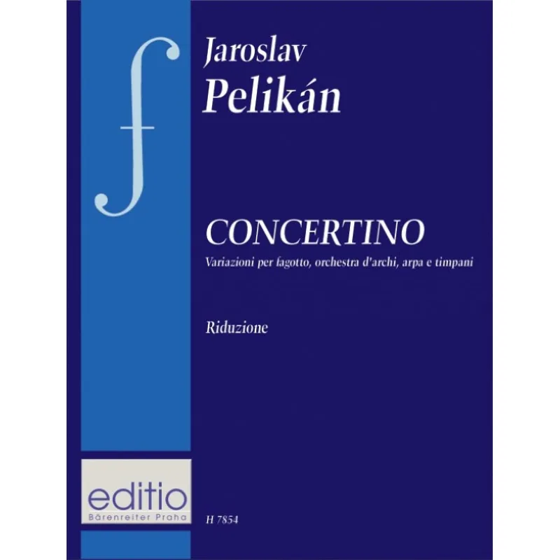 Bärenreiter Concertino (Variazioni per fagotto, orchestra d´archi, arpa e ti