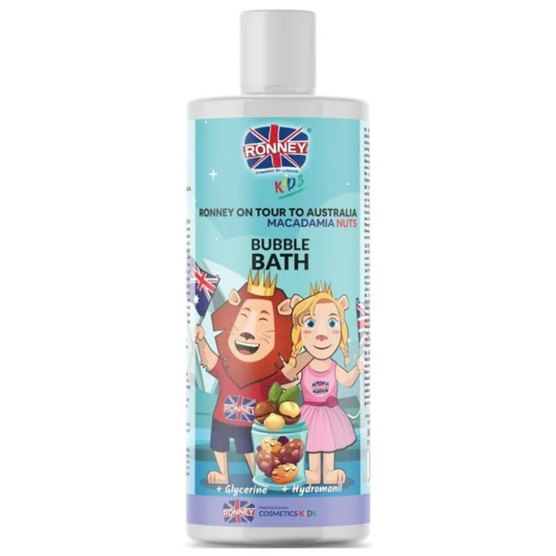 RONNEY Kids Macadamia Nuts Bubble Bath 300ml - detská pena do kúpeľa