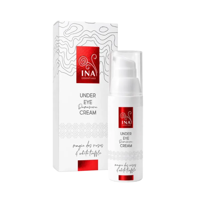INA Essentials Rose Eye Lift - Prémiový očný krém proti starnutiu s ružou - 15 ml -