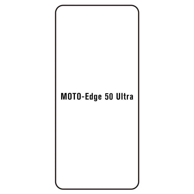 Sunshine Motorola Edge 50 Ultra Predná Hydrogél ochranná fólia Strih: Kompatibilná s krytom, Typ fólie: Číra